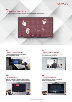 220-calowy komercyjny wyświetlacz LED do obsługi Digital Signage Częstotliwość odświeżania 3840 Hz