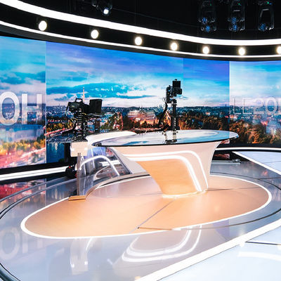 P1.2 Wewnętrzne ekrany reklamowe LED Wyświetlacz Wielofunkcyjny rozmiar 640 × 480 mm