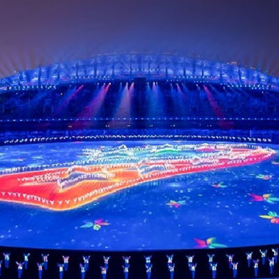 P1.9 Podłogowy wyświetlacz LED, wielofunkcyjna dioda LED o drobnych pikselach 500 × 500 mm