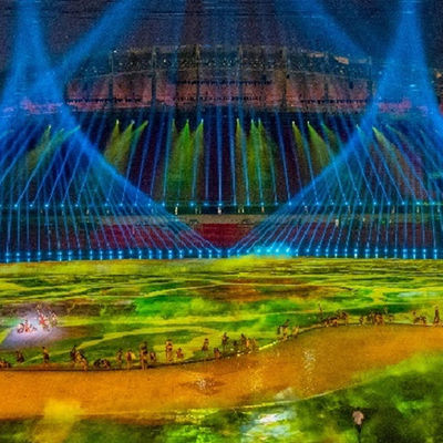 Wyświetlacz LED P7.8 do wypożyczenia na zewnątrz 500 * 1000 mm Seria LMS-CLM o wysokiej przezroczystości