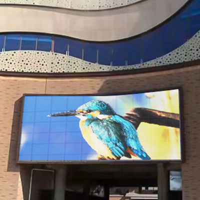 OEM P12.5 Przezroczysta ściana LED 2000 X 1000 mm do reklamy
