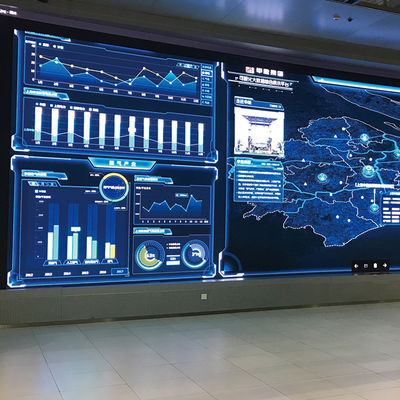 P1.2 Wewnętrzny wyświetlacz ścienny LED SMD 1010 Wielokierunkowy do zastosowań komercyjnych