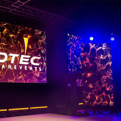 Wyświetlacz LED Eletronic P2.9 do wypożyczenia w pomieszczeniach, ultracienki ekran LED SMD 2121
