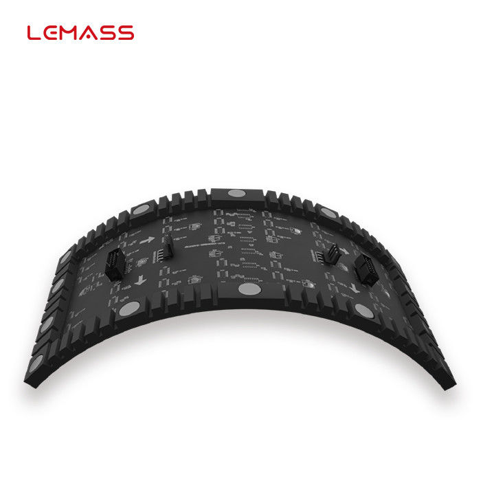 Wewnętrzny zakrzywiony wyświetlacz LED P1.8 240 × 120 mm z wysoką częstotliwością odświeżania 3840 Hz